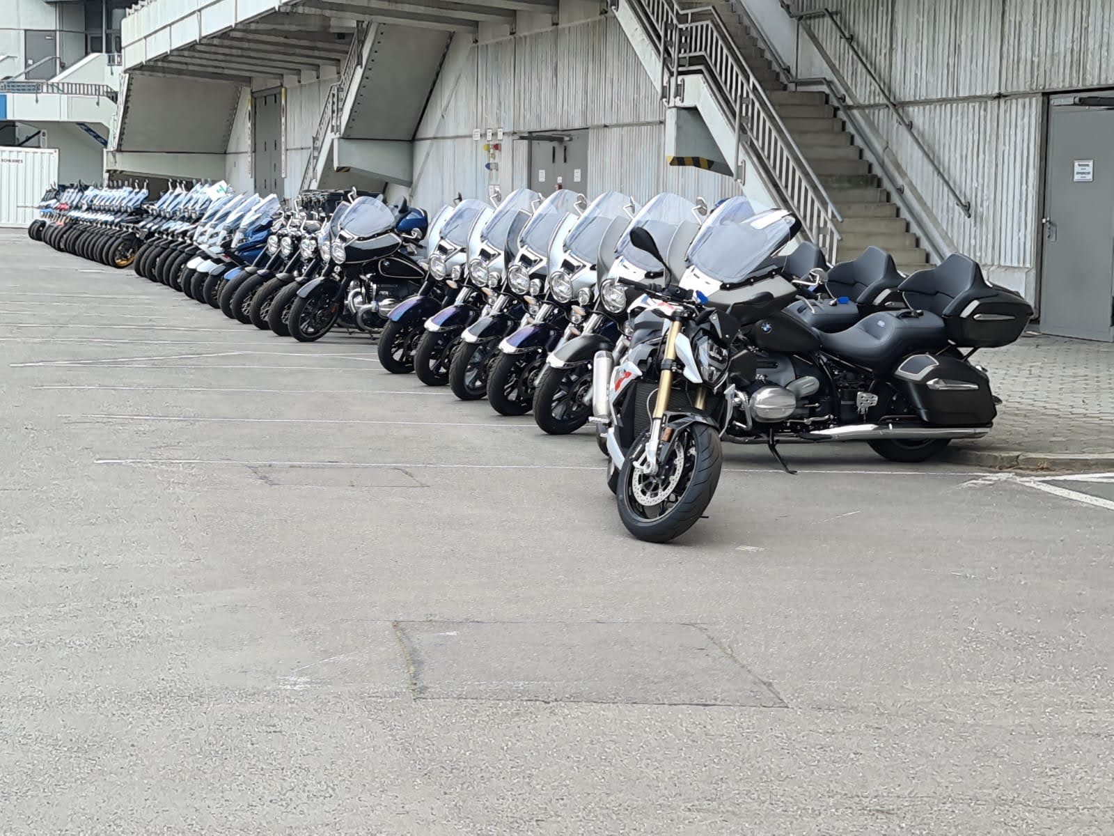 BMW Motorrad Days Berlin 2022 – R 18 Testride Fuhrpark